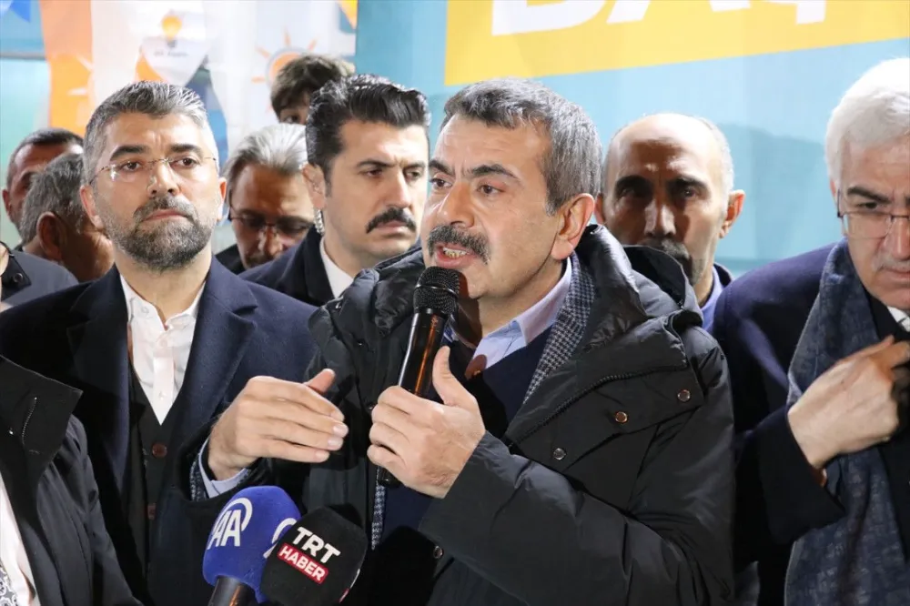Milli Eğitim Bakanı Tekin, Erzurum Aziziye