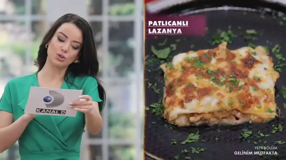 Gelinim Mutfakta Patlıcanlı Lazanya nasıl yapılır? Patlıcanlı Lazanya malzemeleri ve tarifi