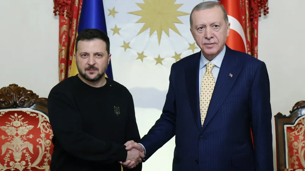 Erdoğan - Zelenski görüşmesi sona erdi