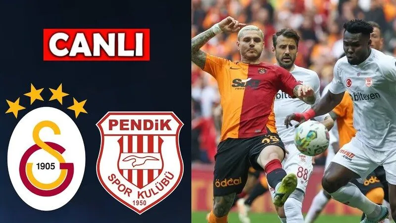 Galatasaray- Pendikspor maçı canlı izle Taraftarium24 Justin TV, Selçuk Sports Canlı Maç İzle
