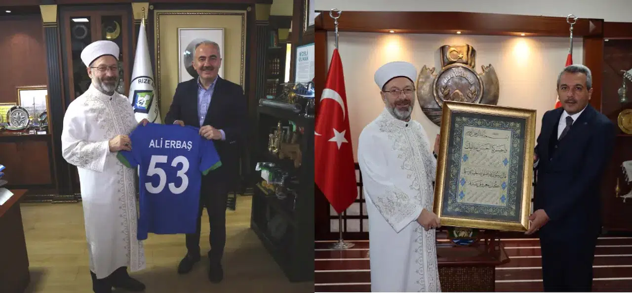 Başkan Ali ERBAŞ Rize'deki temaslarına devam ediyor