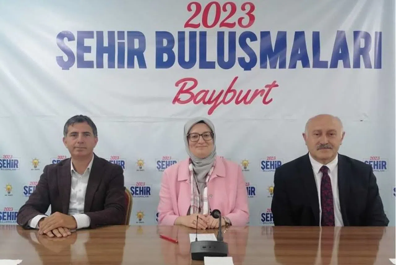 AK Parti Genel Başkan Yardımcısı Belgin Uygur, Bayburt'ta konuştu: