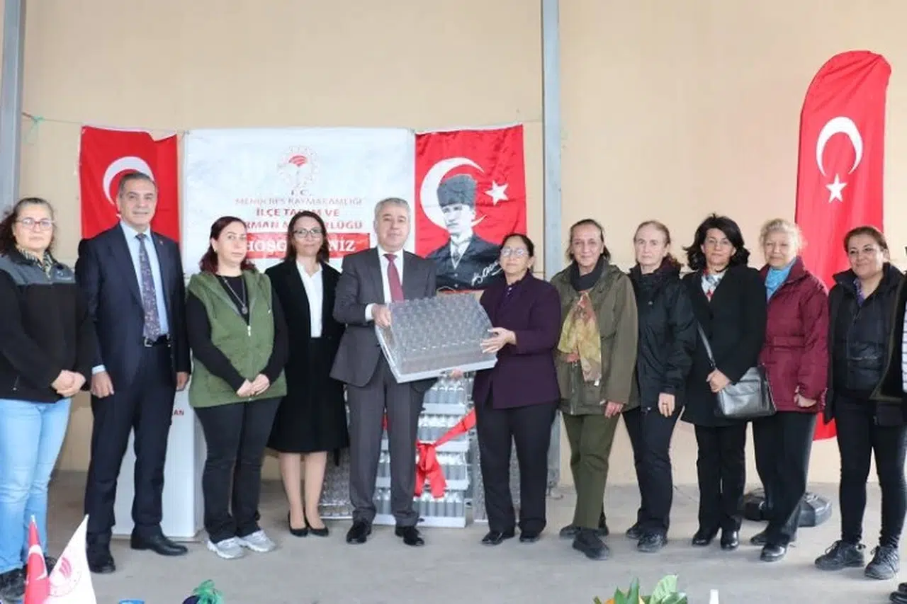 Kadınlar tarımsal üretimde Menderes'te de güçleniyor