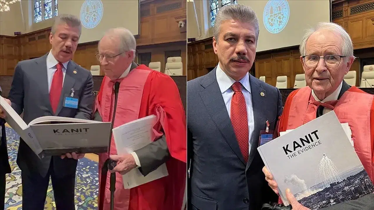 Soykırım davasını İsrail'e karşı savunan heyet, AA'nın "Kanıt" kitabından faydalanacak