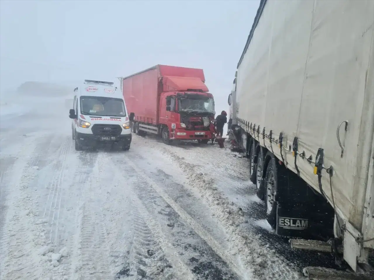 Erzurum'da tırla çarpışarak ölümüne neden olan sürücünün yargılanması başladı