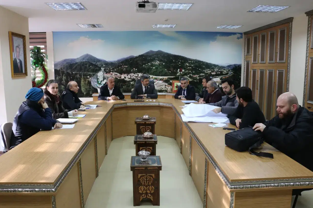 Güneysu'da devam eden ve planlanan çalışmalar değerlendirildi