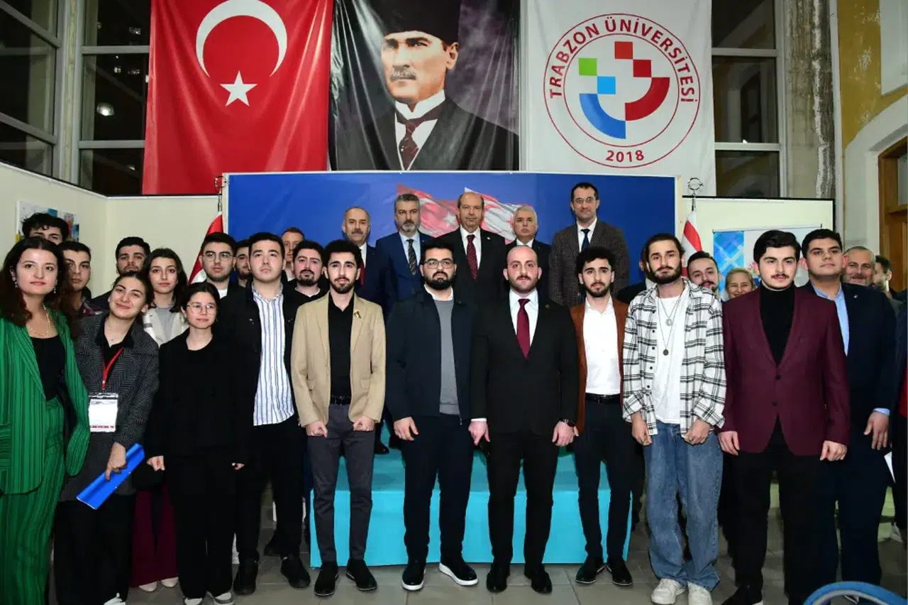 KKTC Cumhurbaşkanı Ersin Tatar, Trabzon Üniversitesi Öğrencileriyle Buluştu