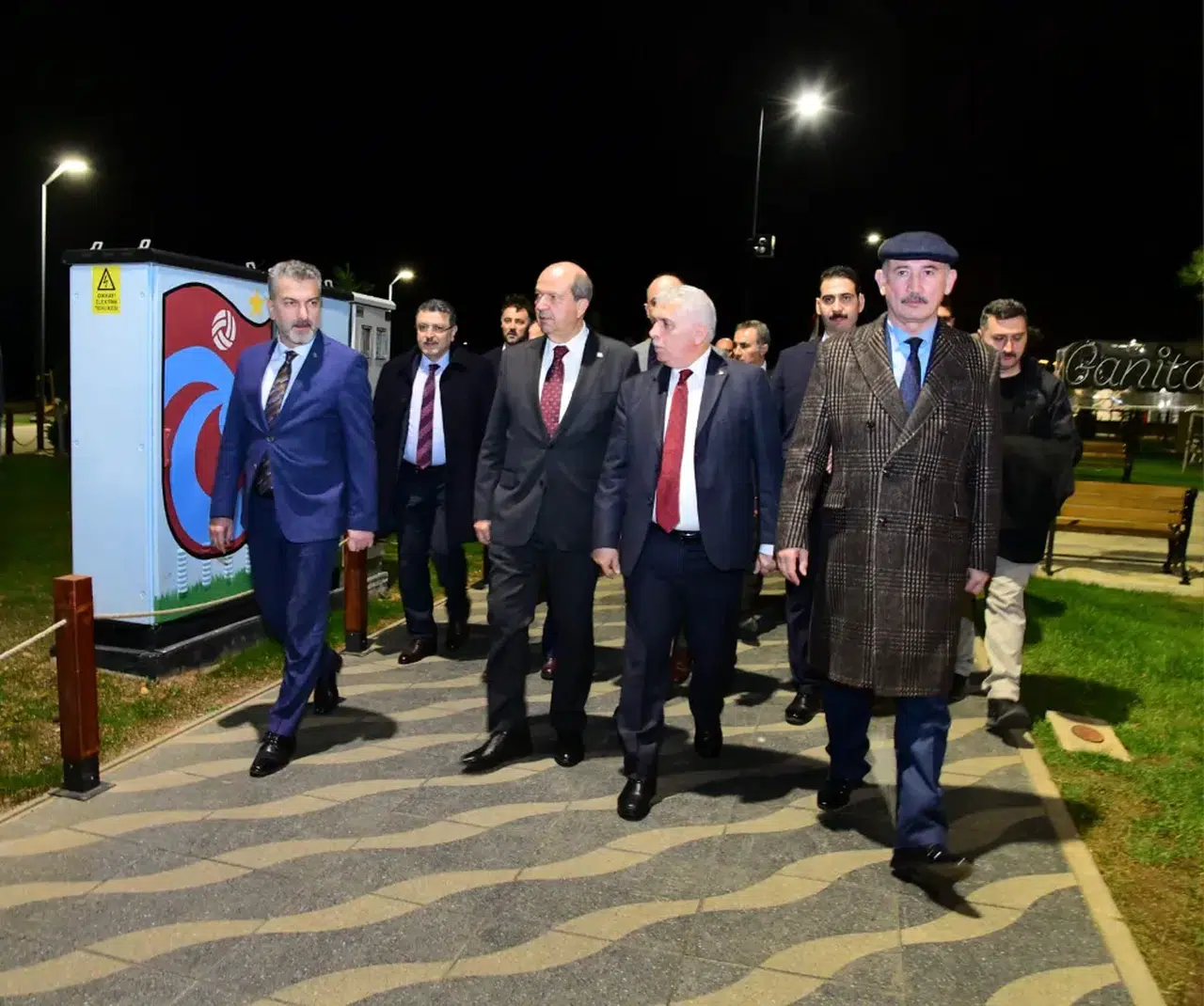 KKTC Cumhurbaşkanı Ersin Tatar, Trabzon Ganita Mevkisi'nde Temaslarda Bulundu