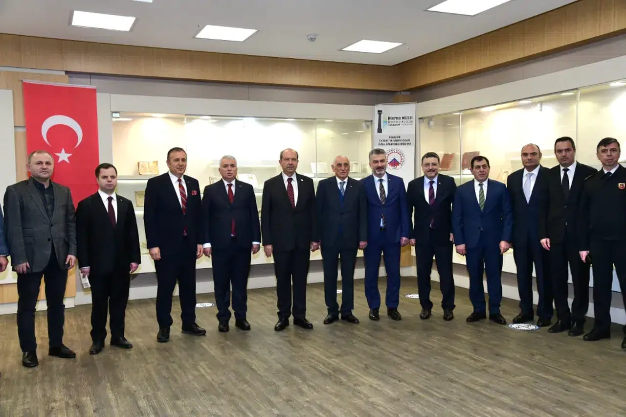 Kuzey Kıbrıs Türk Cumhuriyeti Cumhurbaşkanı Ersin Tatar, Trabzon Ticaret ve Sanayi Odası'na Ziyaret Gerçekleştirdi