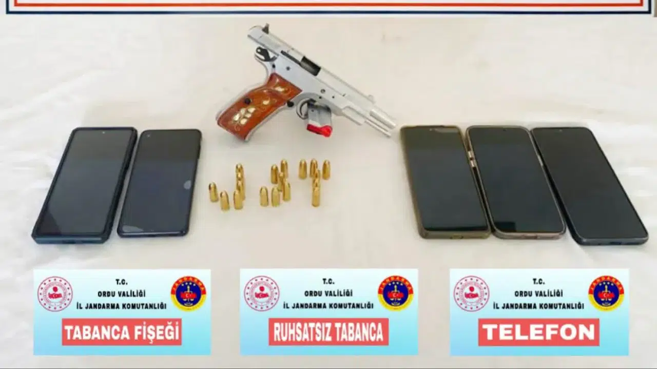 Ordu'da kablo hırsızlığına 4 tutuklama