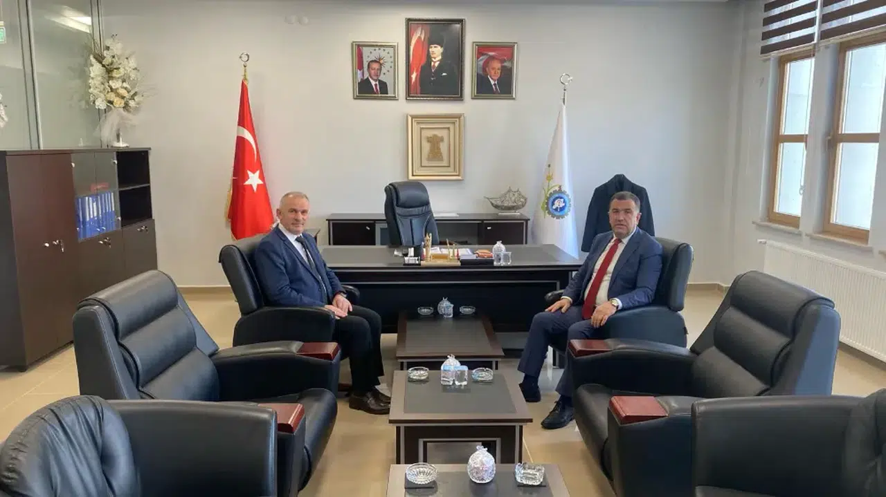 Bayburt Valisi Eldivan, Yardımcı'yı Ziyaret Etti