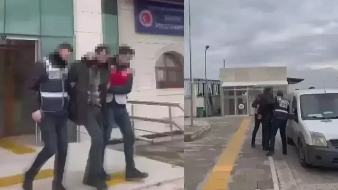 Silivri Adliyesi'nin önünde havaya ateş eden şüpheli adliyeye sevk edildi