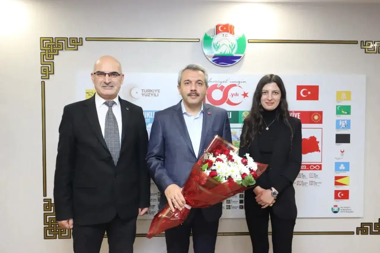 Gümrük Müdürü Özkan'dan Vali Baydaş'a ziyaret