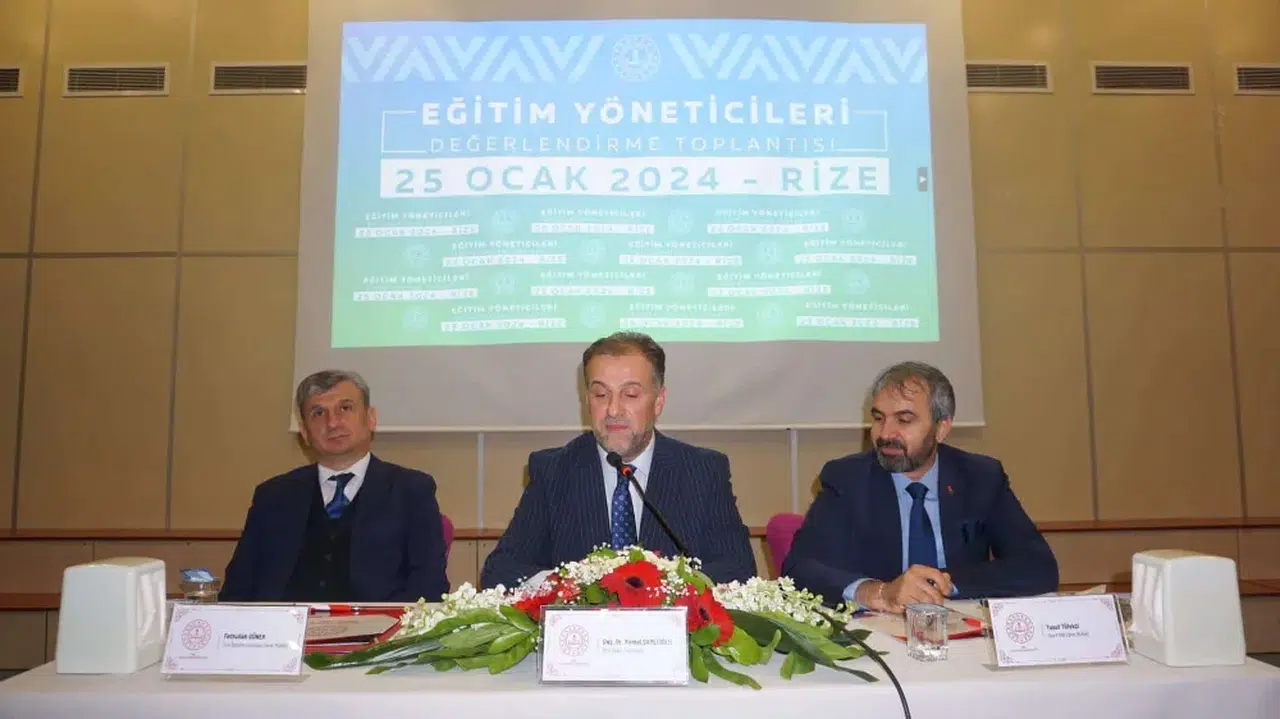 Bakan Yardımcısı Şamlıoğlu İl Eğitim Değerlendirme Toplantısı düzenledi