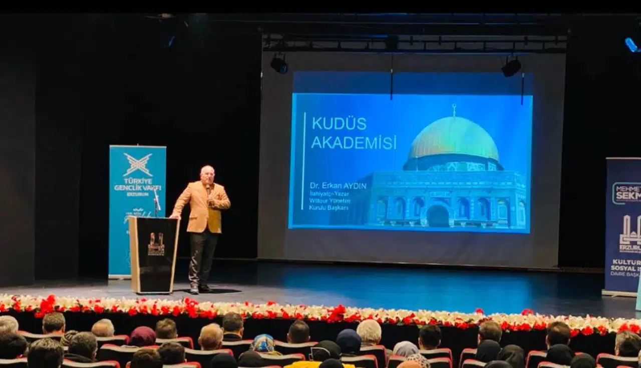 Erzurum Vali Yardımcısı Mustafa Berk Çelik, Kudüs Akademisi Başlangıç Programı'na Katıldı