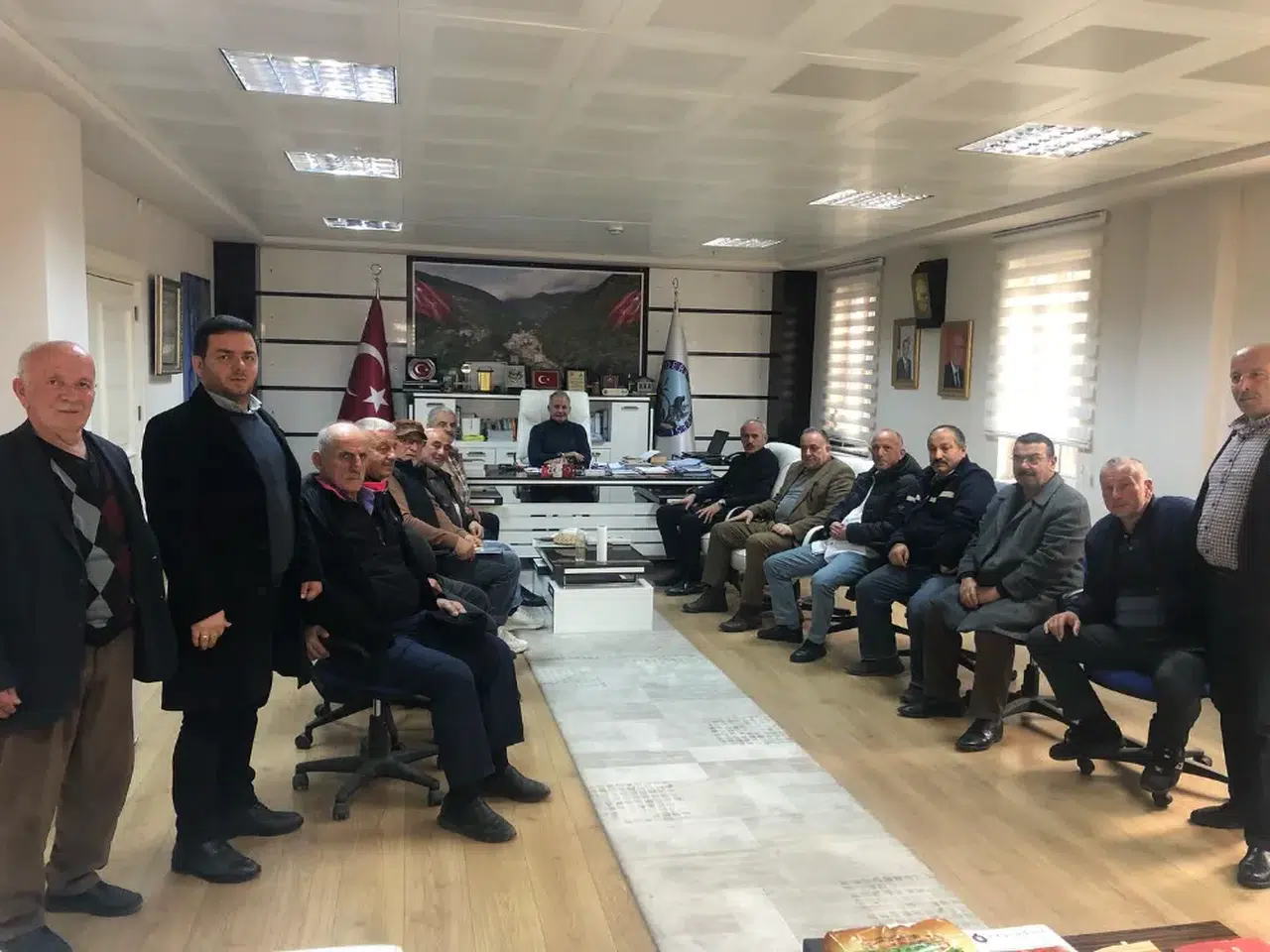 Köy derneklerinden Başkan Karagöz'e Ziyaret