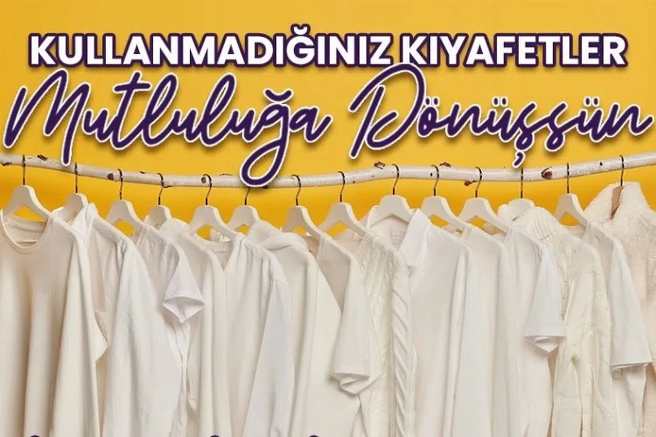İzmit'te kıyafet bağışı dayanışması