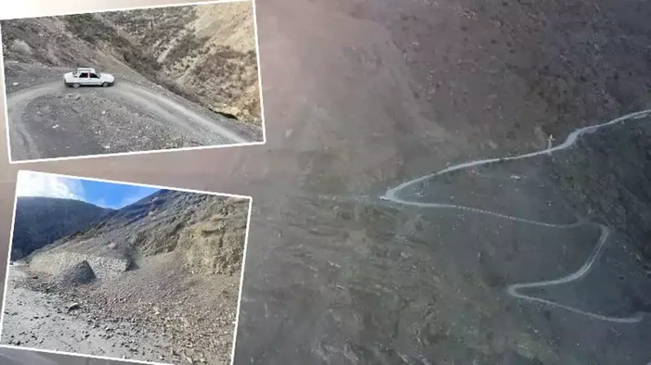 Köylülerin ‘heyelan korkulu geçici yol’ çilesi