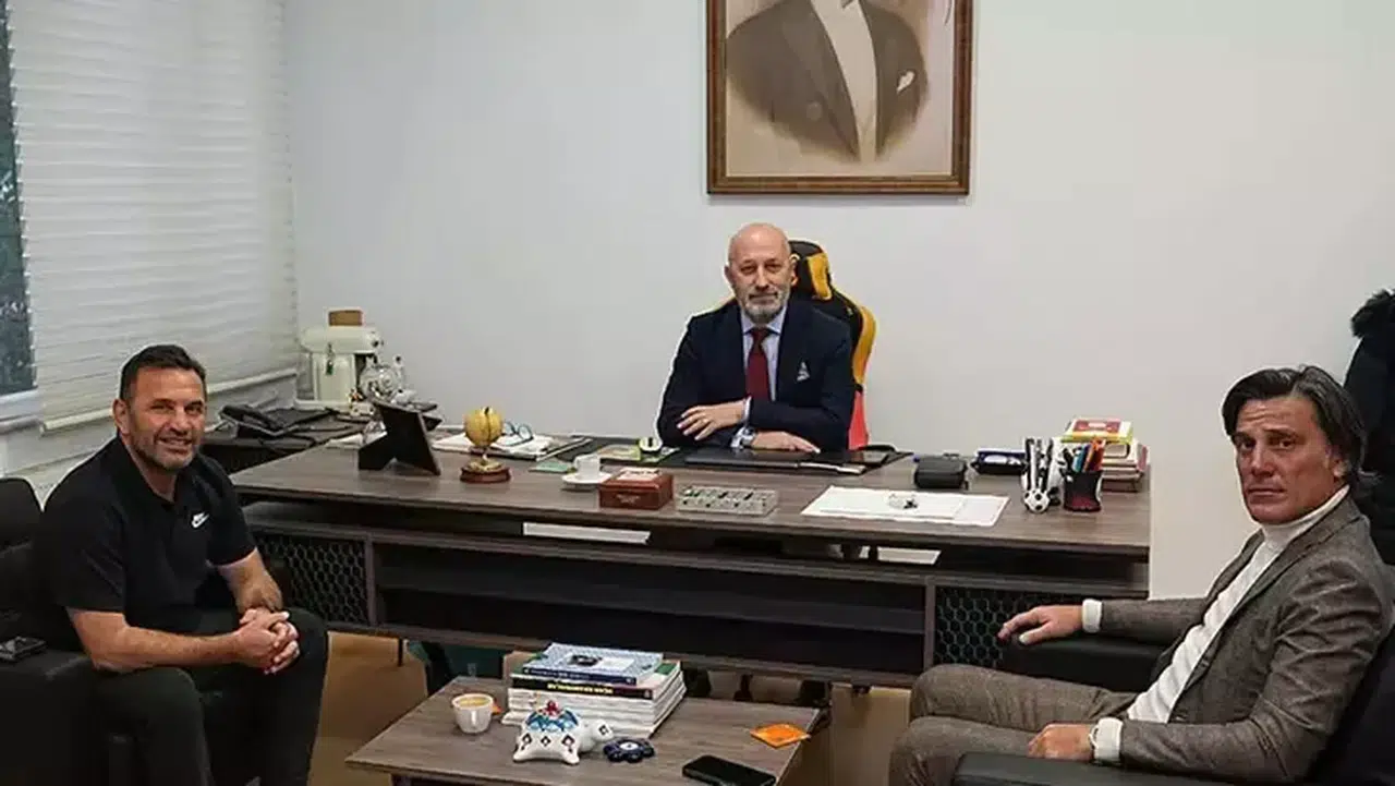 Vincenzo Montella'dan Galatasaray'a ziyaret