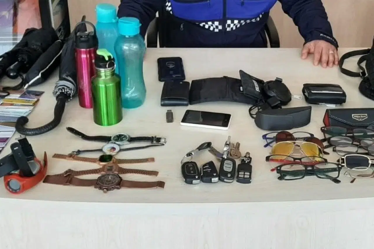 Kocaeli'de kayıp eşyalar muhafaza altında