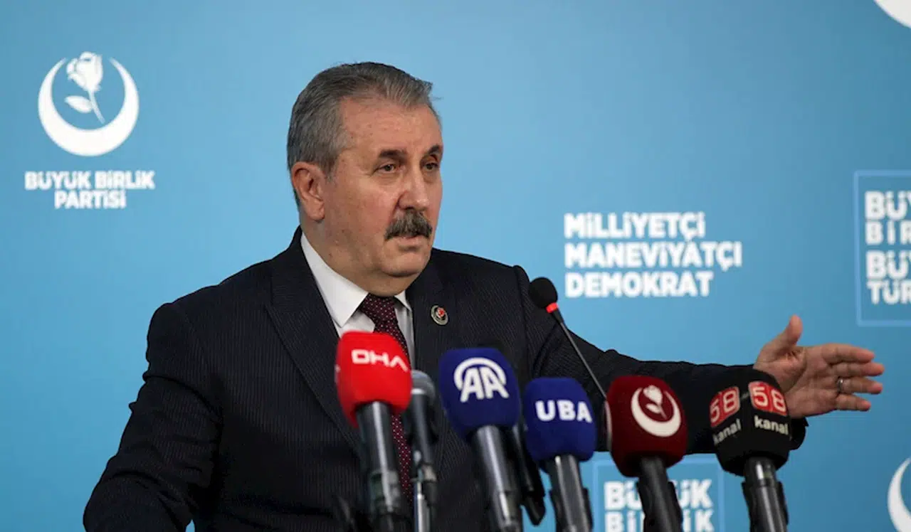 Destici: Terörle, teröristle müzakere değil, mücadele diyoruz