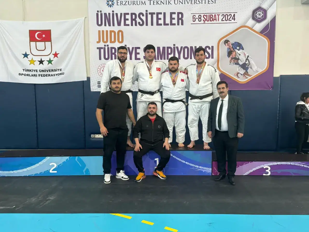 RTEÜ'den Üniversiteler Judo Türkiye Şampiyonası'nda büyük başarı