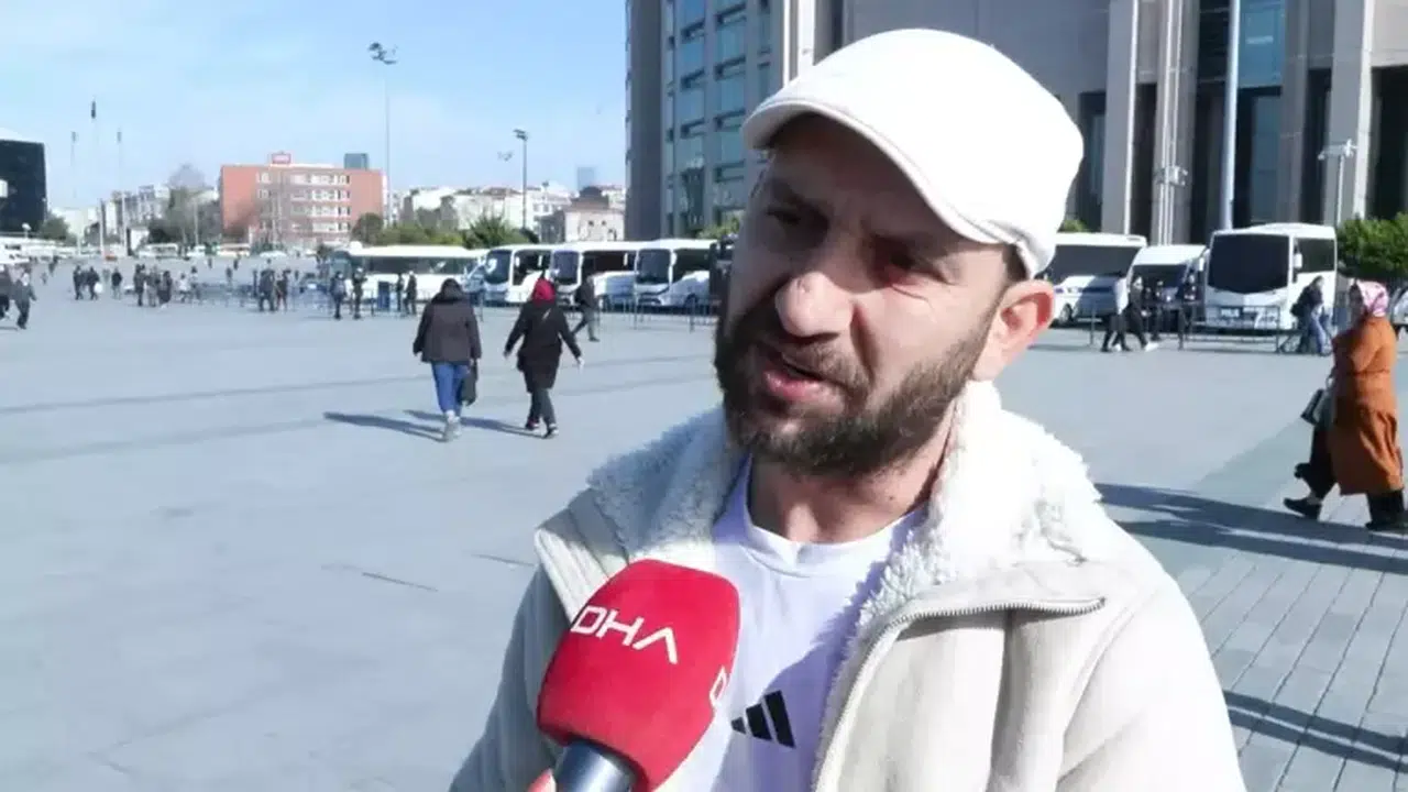 Taksici ile yaya arasında biber gazlı 'ayağımı ezdin' tartışması