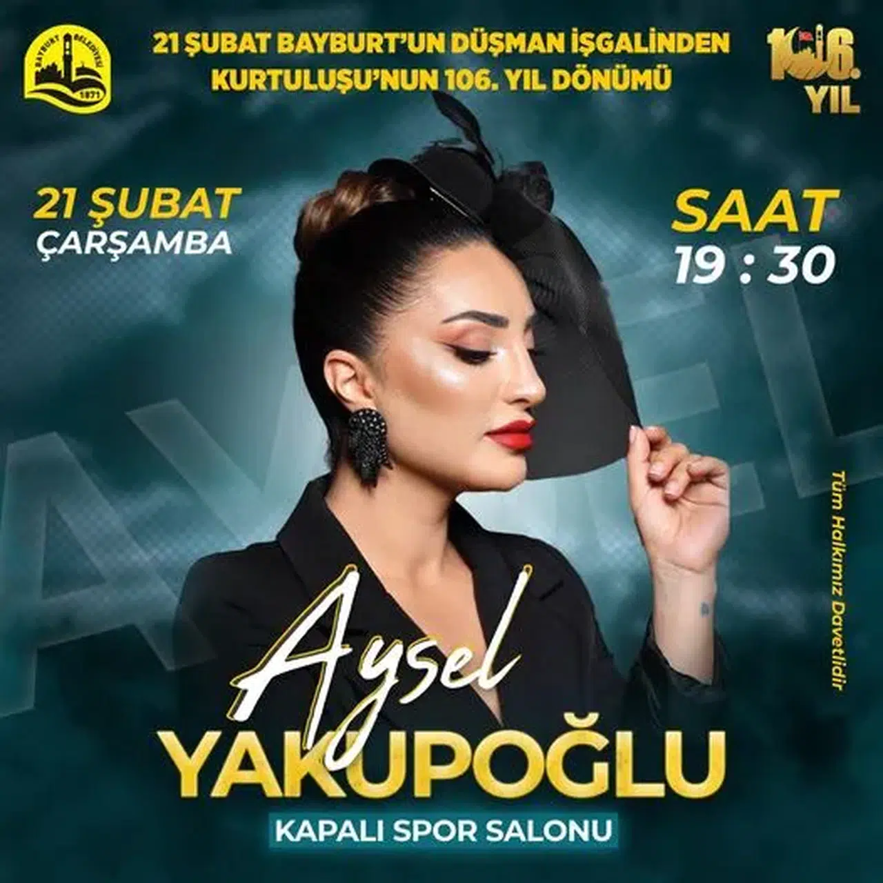 Bayburt Kurtuluş Gecesi'ne Aysel Yakupoğlu Damgasını Vuracak!