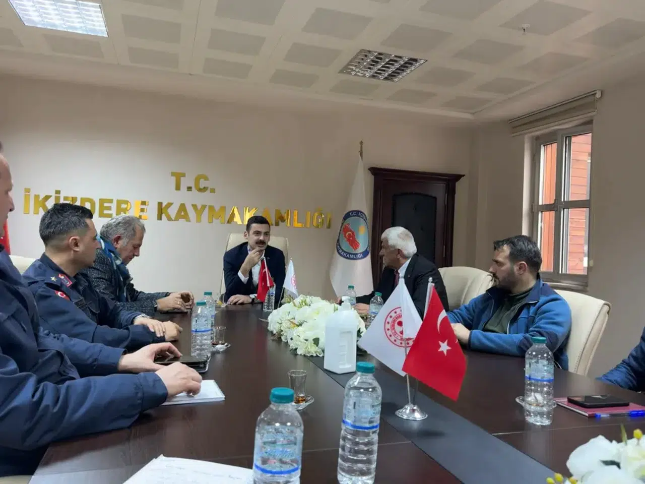 İkizdere'de Uluslararası Dağ Kayağı Şampiyonası için toplantı düzenlendi