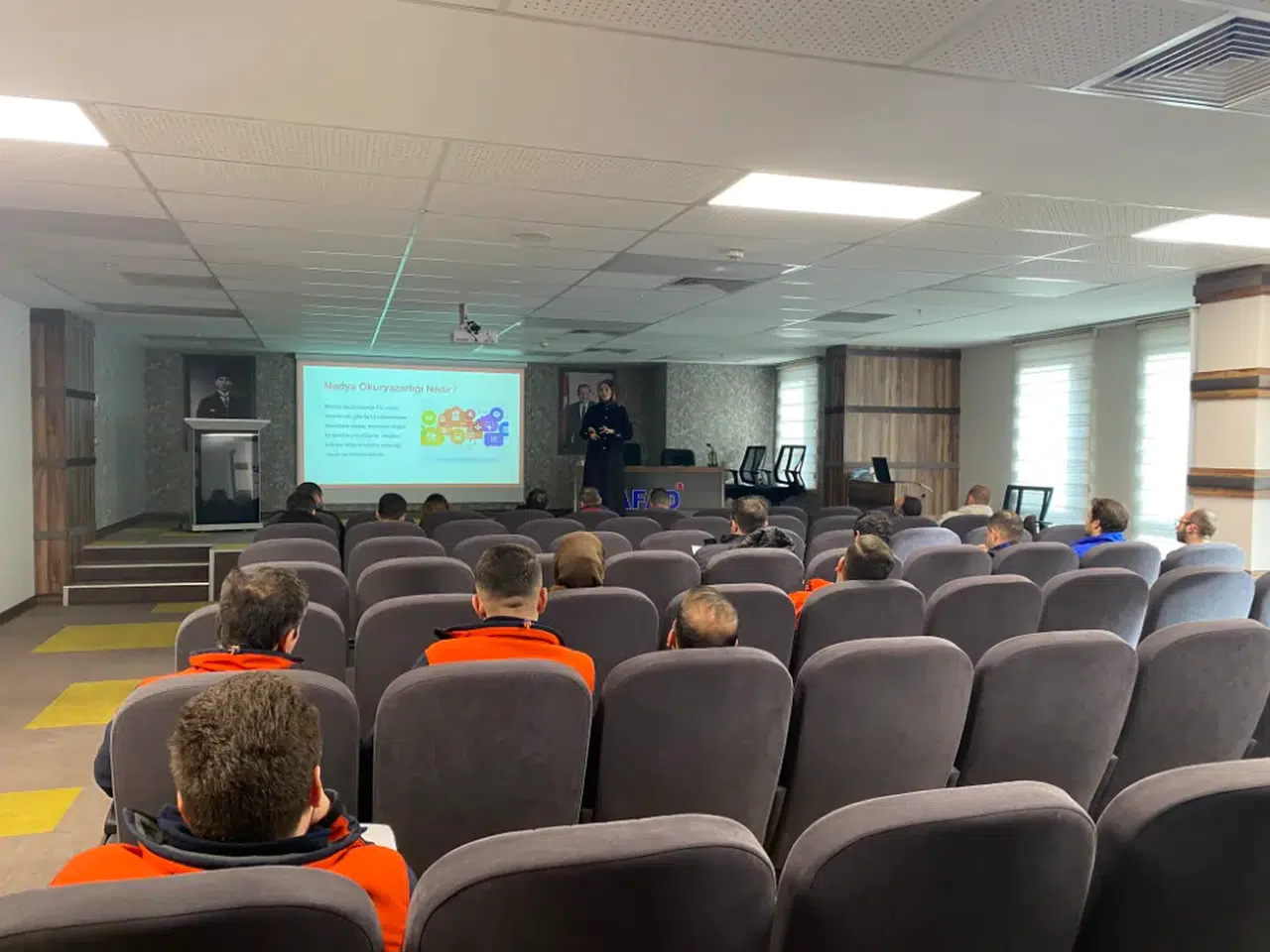 AFAD çalışanları "Medya Okur Yazarlığı" eğitimi aldı
