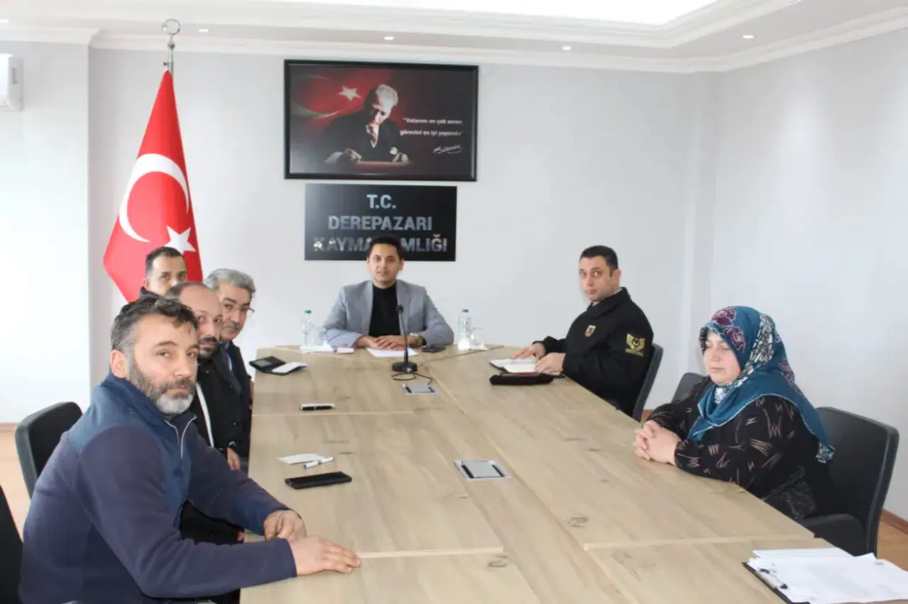 Derepazarı'nda eğitimin ikinci dönemi ile ilgili toplantı düzenlendi