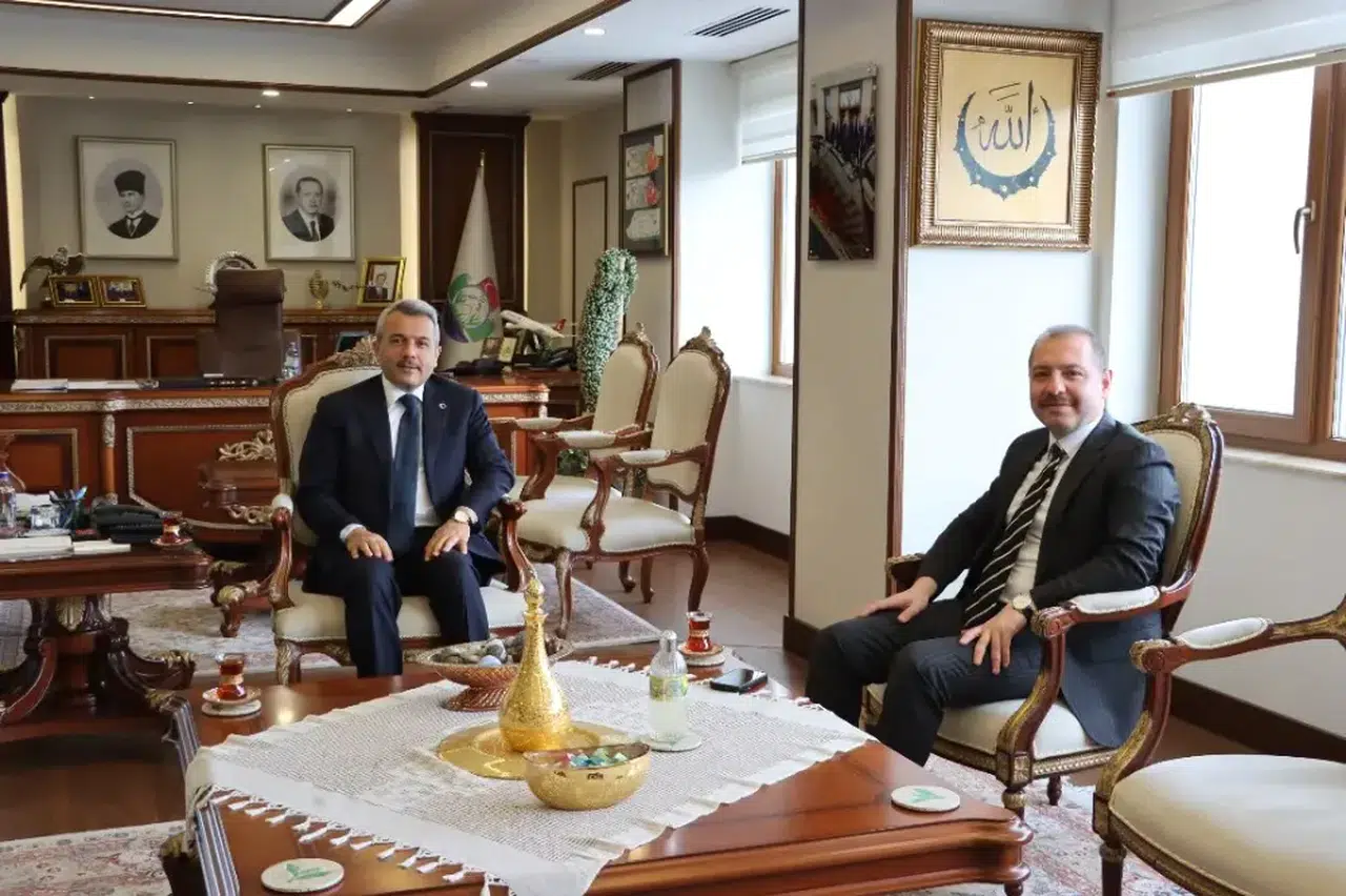 Cumhurbaşkanlığı Güvenlik İşleri Genel Müdürü Karaloğlu'dan Vali Baydaş'a ziyaret