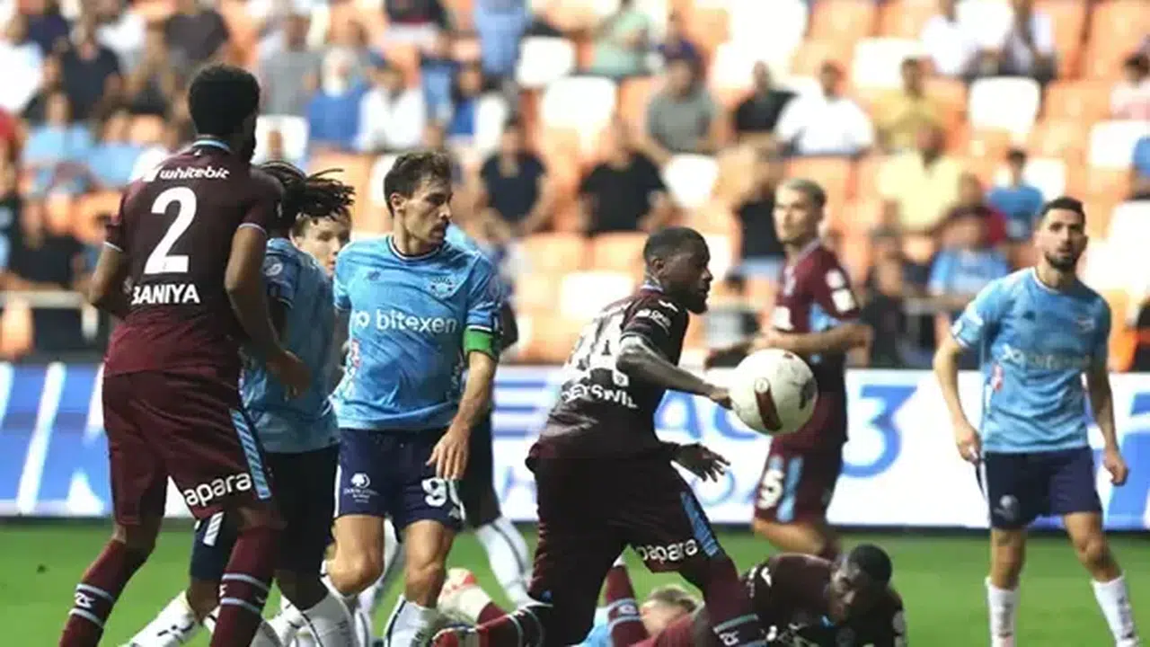 Trabzonspor ile Adana Demirspor 36'ncı randevuda