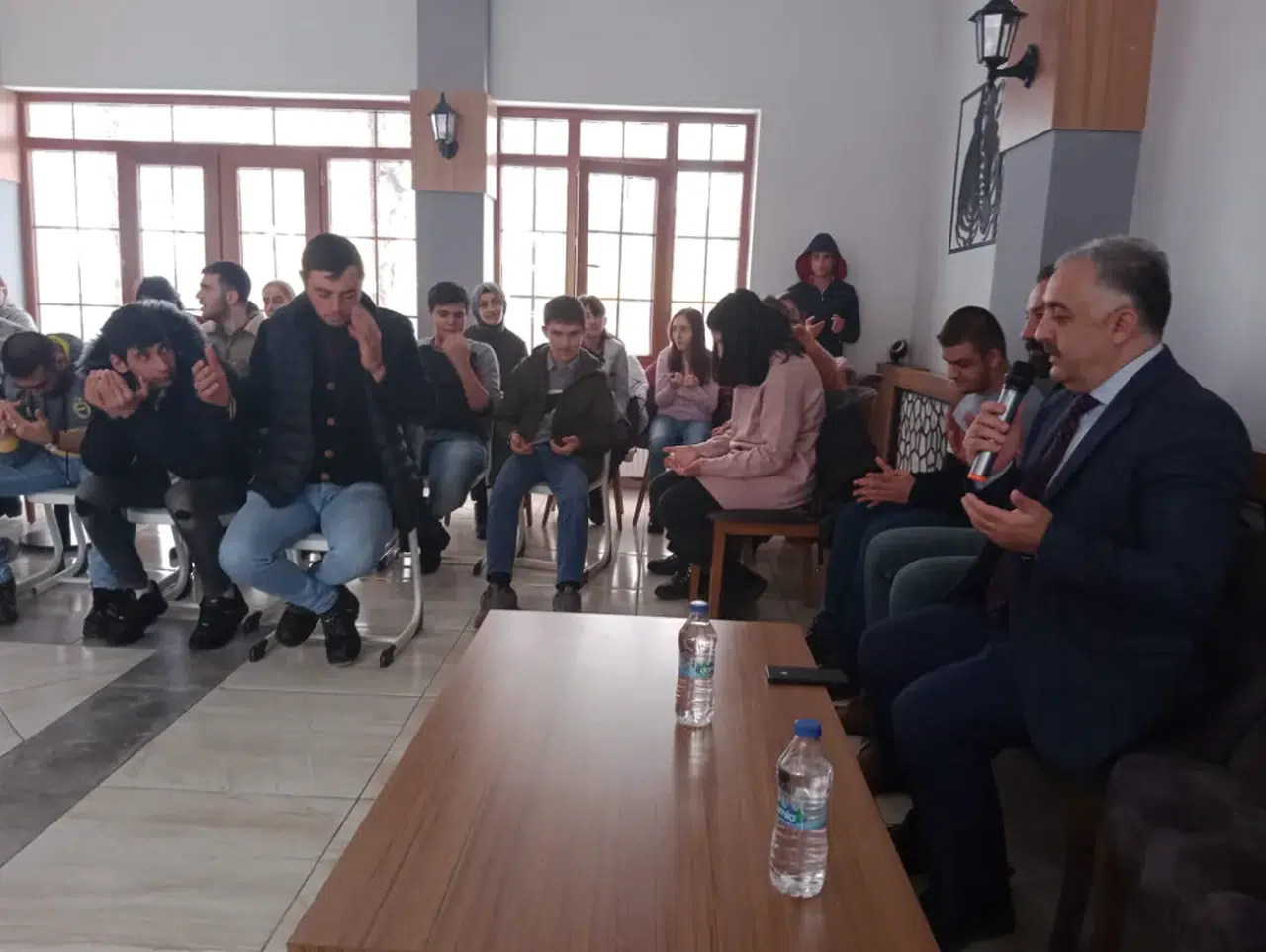 Palandöken Özel Eğitim Meslek Okulu Öğrencileri, Berat Kandili Buluşmasında Bir Araya Geldi