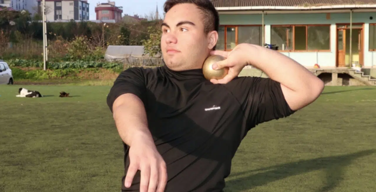 Trabzonlu özel sporcu Abdullah İnan, Türkiye'yi Trisome Oyunları'nda temsil edecek