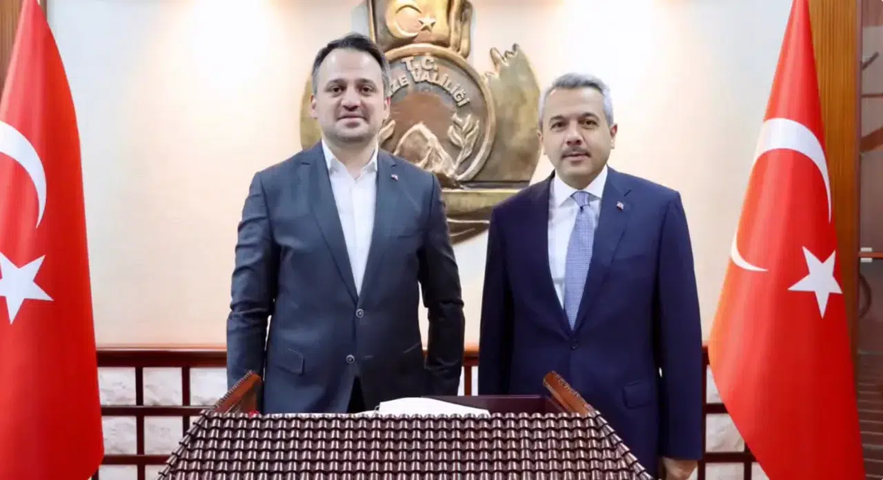 GSB Bakan Yardımcısı Enes Eminoğlu Vali Baydaş'ı ziyaret etti