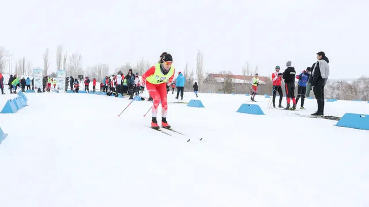 Kayaklı Koşu 1. Etap Yarışları, Erzurum'da başladı