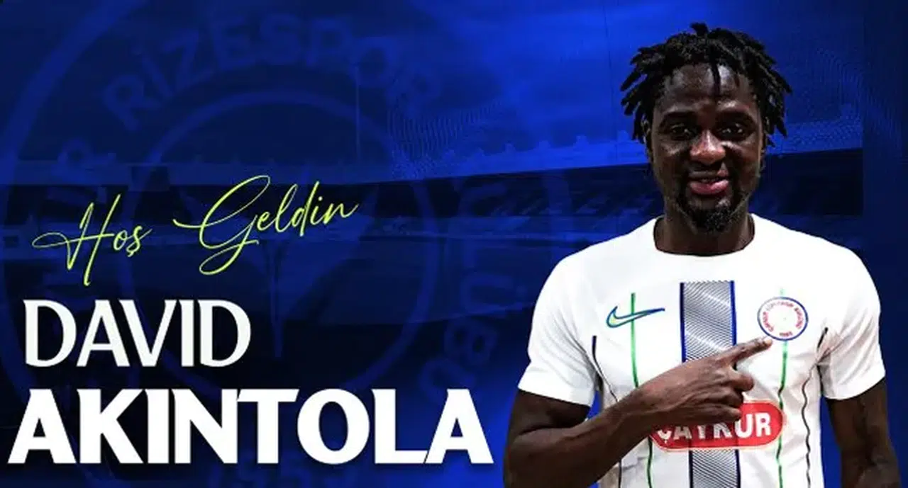 Çaykur Rizespor, Adana Demirspor'dan David Akintola'yı transfer etti