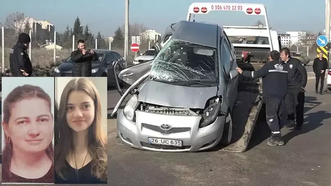 Eskişehir'de öğretim üyesi ve kızı, trafik kazasında hayatını kaybetti