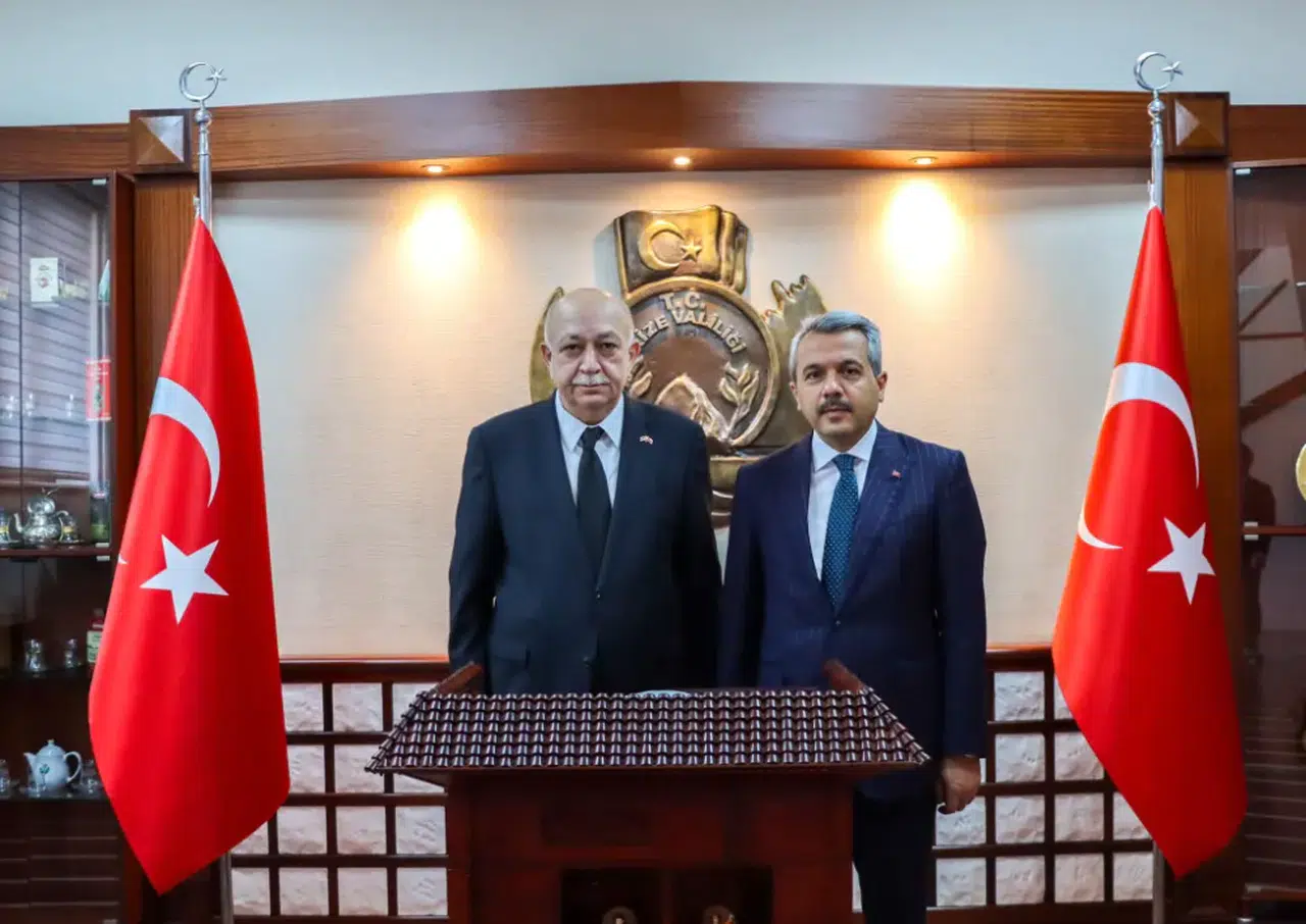 Gürcistan Trabzon Başkonsolosu  Lashvili, Vali Baydaş'ı ziyaret etti
