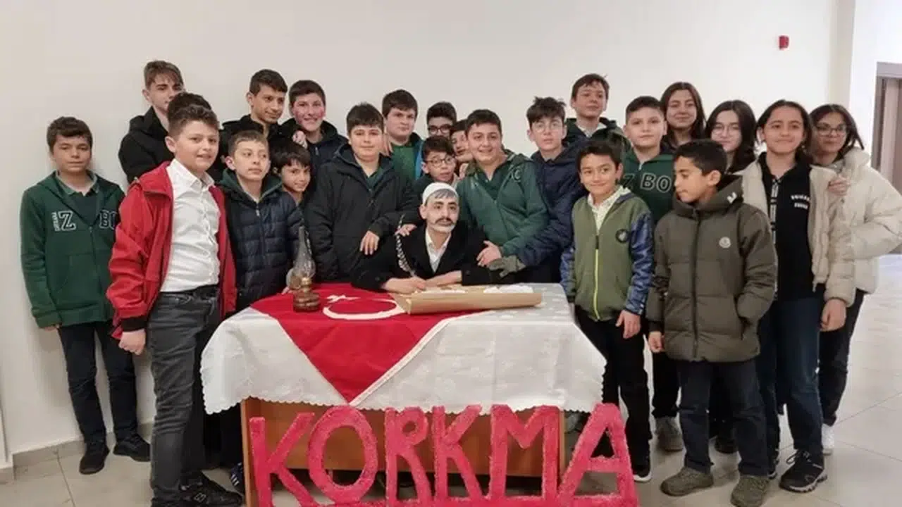 Çaykara'da İstiklal Marşı'nın kabulünün 103. yılı kutlandı