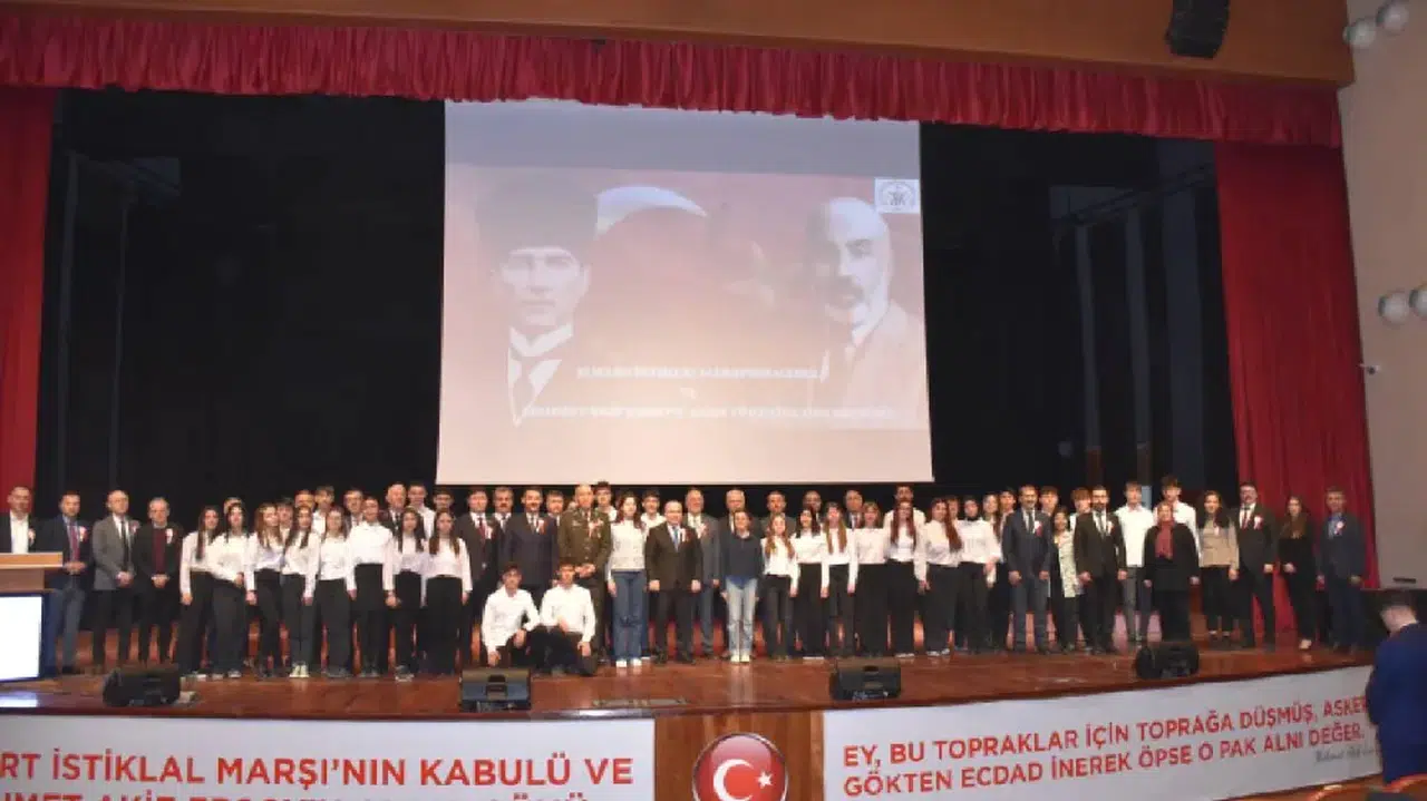Artvin'de İstiklal Marşı'nın kabulünün 103. yılı kutlandı