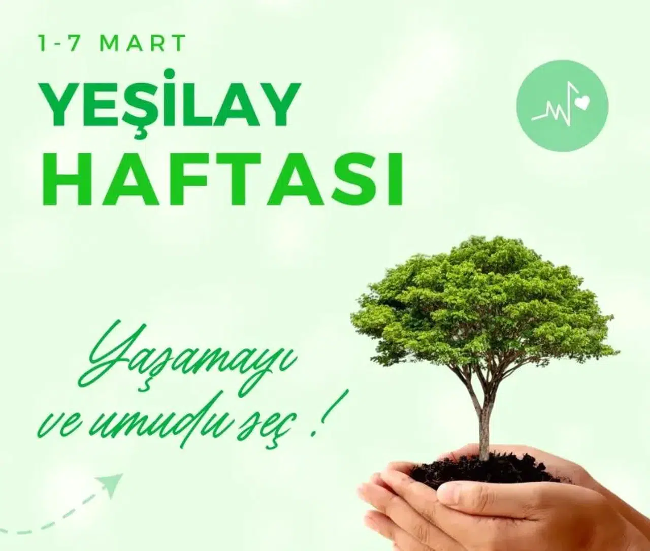 Bağımlılıkla Mücadelede Bilinçlenme Haftası: Yeşilay Haftası Başladı