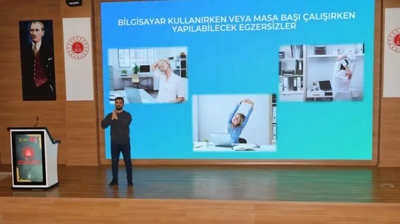 Rize’de Yeni Atanan Kâtiplere “Sağlıklı Beslenme ve Hareketli Hayat Eğitimi” verildi