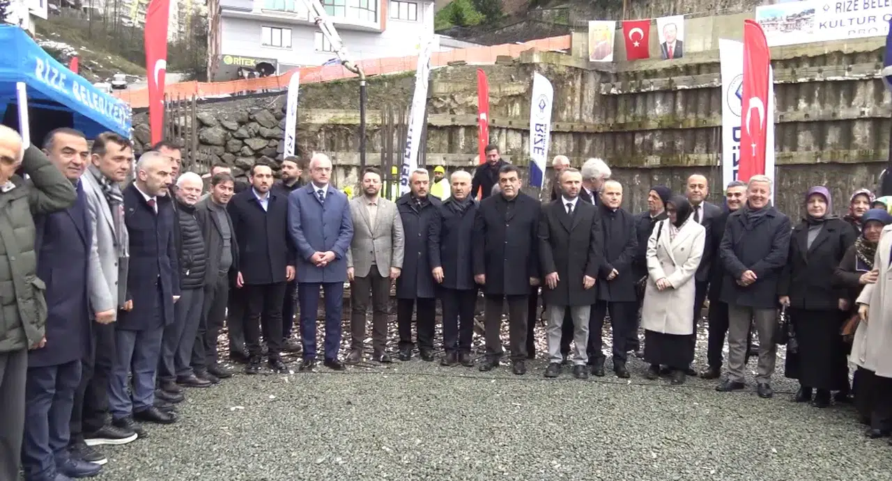 Kültür Çarşısı'nın temel atma töreni yapıldı