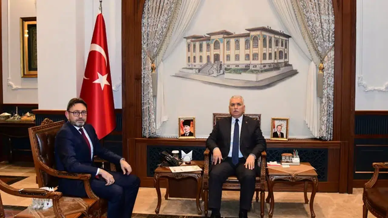 TKDK Trabzon Koordinatörü Aydoğdu'dan Vali Yıldırım'a ziyaret