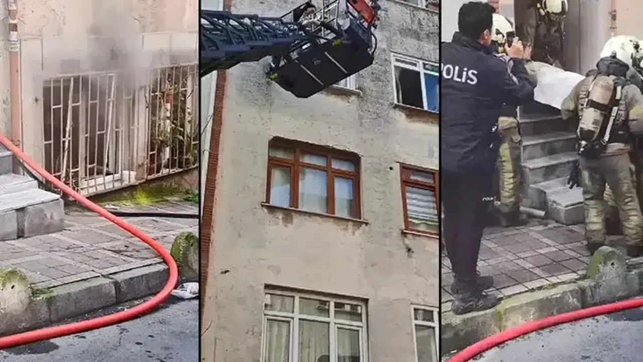 Bayrampaşa'da yangında can pazarı: 1 ağır yaralı