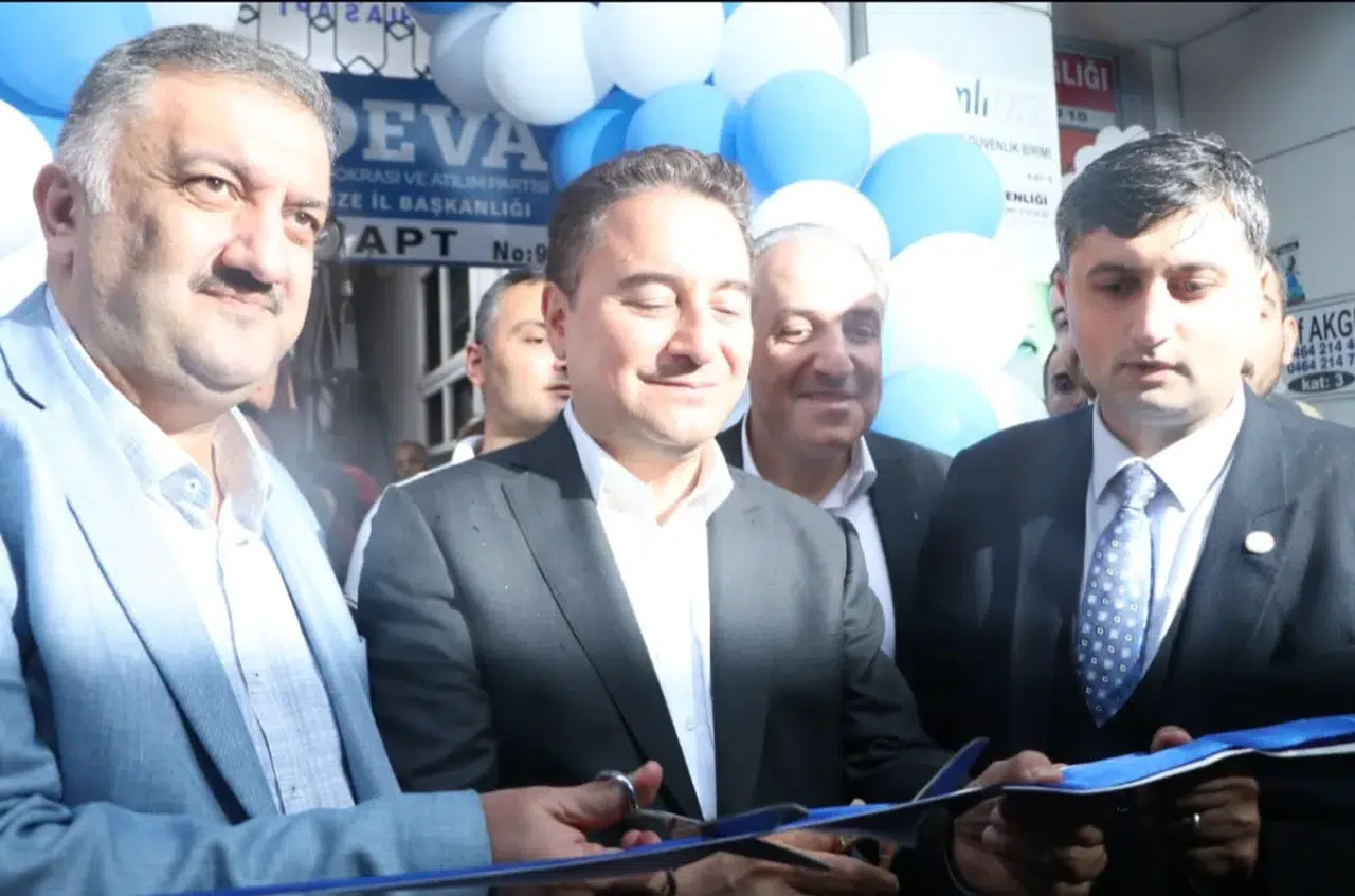 Ali Babacan Rize’ ye Geliyor