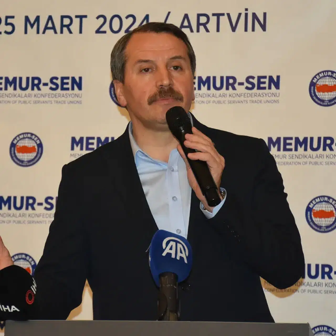 Memur-Sen Genel Başkanı Yalçın, Artvin'de iftar programında konuştu:
