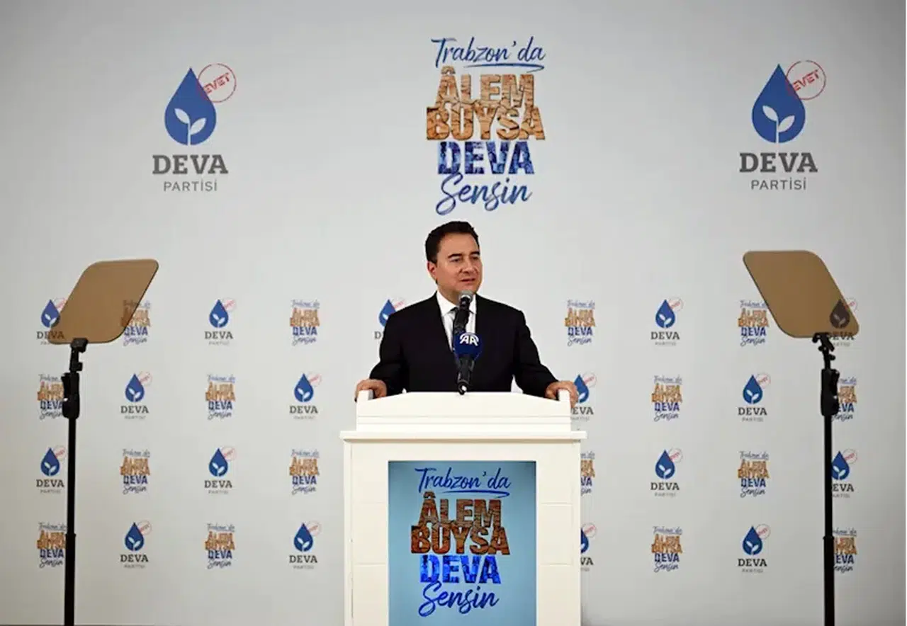 DEVA Partisi Genel Başkanı Ali Babacan, Trabzon'da konuştu